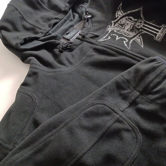 Harley Davidson Vintage Full Zip Hooded Jacket - Picture 2 of 16